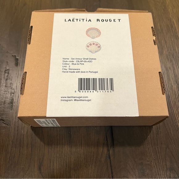 LAETITIA ROUGET Amour Shell Dish Set - Picture 11 of 12